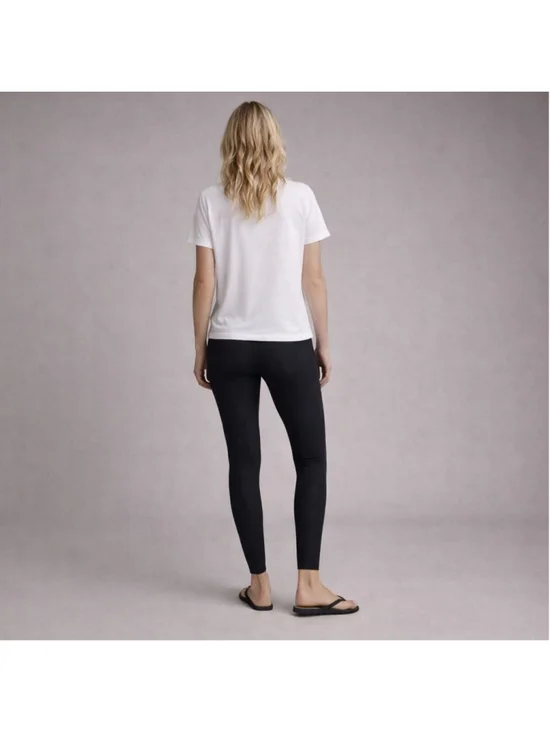 American Giant Ponte Slim Work Pant Black Pull On Size 16 - Picture 2 of 13